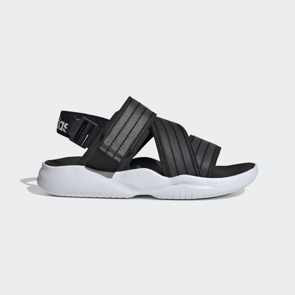 Adidas Women's 90s Sandals Black/Grey/White Ireland EG7647